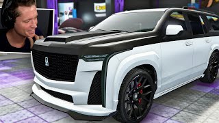 16 Million Big Body Escalade V  Albany Cavalcade Customization GTA Online [upl. by Hidie]