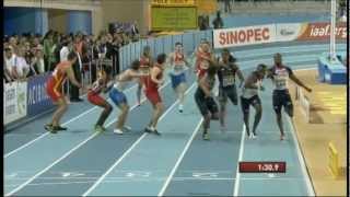 4x400 RelaysMenampWomen2012 World Indoor ChampionshipsIstanbul [upl. by Goer]