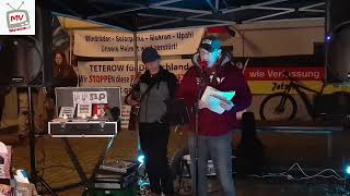 20112023 Montagsdemo aus Teterow zu Gast  YANN SONG KING [upl. by Oirasor]