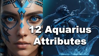 12 Aquarius Attributes  Understanding amp Empowering the Water Bearer [upl. by Temme655]