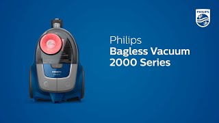 Philips Bagless Vacuum 2000 Series  Intro [upl. by Ynatsed466]