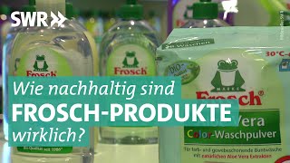 Frosch im Check  Marktcheck SWR [upl. by Feeley61]