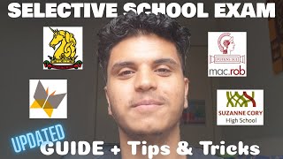 2023 UPDATE How I Got ALL Superiors in the Selective School Exam Guide  Tips amp Tricks [upl. by Gilcrest556]