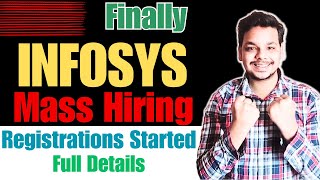 Finally Infosys Mass Hiring Announcement  Infosys Hiring 2024 Batch  OFF Campus Drive 2024 [upl. by Fahey]