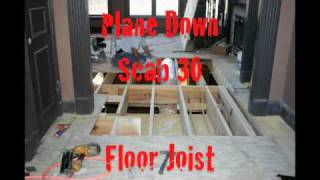 Squeaky Subfloor Repair  Birmingham Alabama [upl. by Fahey293]