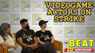 SAGAFTRA Videogame Actors Go on Strike Part 2  Con Daily SDCC 24 [upl. by Holton27]