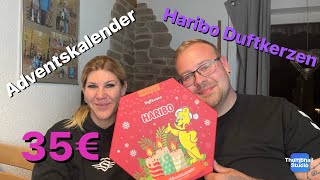 HARIBO Duftkerzen 🕯️Adventskalender was erwartet uns  die PÜFFCHENS [upl. by Mohamed]