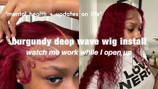 Watch Me Install This Wig While I Open Up About Mental Health  Updates on Life  Ashimary Hair [upl. by Croom]