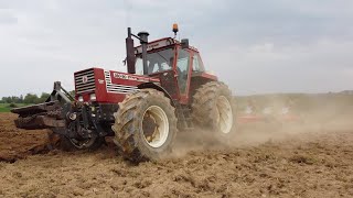 Un tracteur de légende aux labours 😍 Fiat 16090💨🔥 [upl. by Berhley]