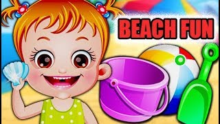 Baby Hazel at Beach by Top Baby Games  Fun Game Videos For Children [upl. by Handel]