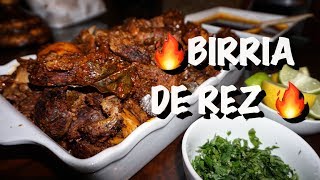 BIRRIA de REZ Receta estilo michoacan [upl. by Barcus]