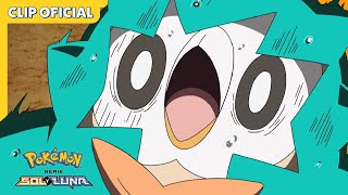 Rowlet contra Decidueye  Serie Pokémon Sol y LunaUltraleyendas  Clip oficial [upl. by Tewfik]