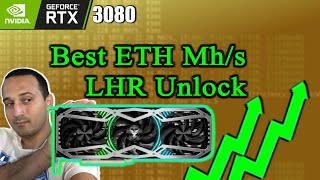 3080 Lhr Eth Best HashRate Settings amp Software New Review [upl. by Titus]