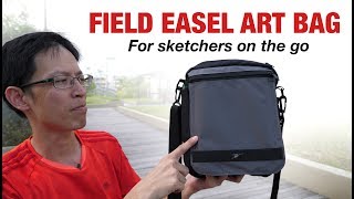 Field Easel Art Bag for sketchers [upl. by Othella143]