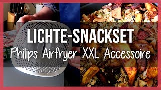 Snack Cover Granola uit de Airfryer  Philips Airfryer XXL Accessoire HD995401 [upl. by Hurlee796]