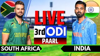 India vs South Africa 3rd ODI  Live Score amp Commentary  India vs South Africa Live IND vs SA Live [upl. by Judsen]