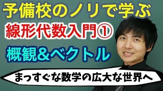 【大学数学】線形代数入門①概観ampベクトル【線形代数】 [upl. by Okika898]