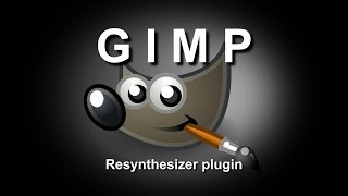 Gimp Kloonstempel en Resynthesizer plugin [upl. by Lody]