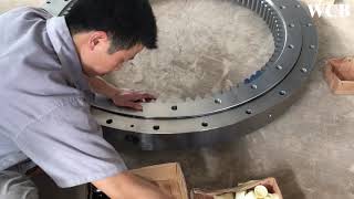 slewing bearing craneslewing ring bearing repair [upl. by Talyah289]