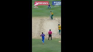 INDvSA FINAL  Jasprit Bumrah cleans up Marco Jansen  T20WorldCupOnStar [upl. by Fay709]