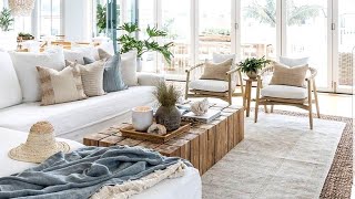 Coastal Livingroom Decoration Ideas Interior Livingroom Designs [upl. by Atinomar]