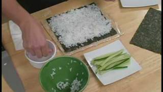 Cooking Tips  How to Roll Sushi [upl. by Leslee]