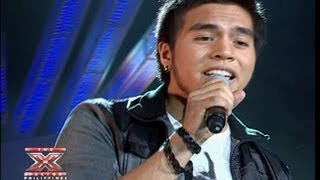 X Factor Philippines  Jeric Sept 1 2012mov [upl. by Enalda622]