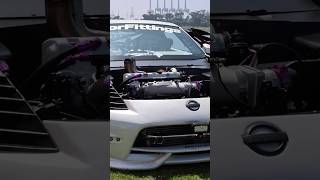 This TwinEngine Nissan 350Z is INSANE 🔥 1000HP AWD Monster MLZGarage ENEOSUSA [upl. by Cinemod6]