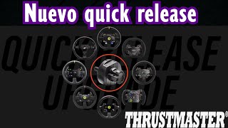 Thrustmaster nuevo quick release para aros antiguos [upl. by Nohsram]