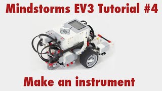 Mindstorms EV3 Tutorial 4 Turn your EV3 into a musical instrument [upl. by Benjy]