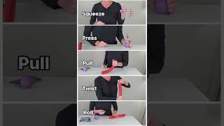 Try these 5 Hand Strengthening Exercises👆 Go grab your Ball and Flexbar [upl. by Rehpinej]