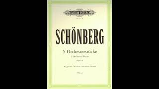 Arnold Schönberg 5 Orchesterstücke op 16 Bearb für 2 Klavier von Anton Webern [upl. by Matelda]