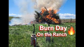 Burn Day on the Ranch [upl. by Alehtse]