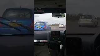 Clio vs Clio vs Clio Snetterton clio trackday [upl. by Bonneau]