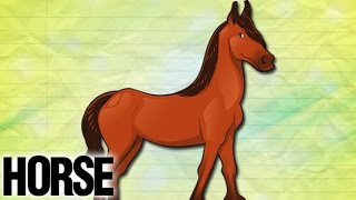 How To Pronounce HORSE  Horse  HD  Lehren Kids [upl. by Landmeier]