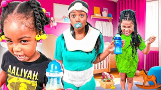 The Big Baby 🍼 Siblings Turn Mom into a BABY Ep 3  LAIYAFACE [upl. by Llewellyn262]