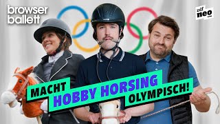 Macht Hobby Horsing olympisch  Browser Ballett [upl. by Aelgna528]