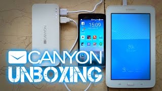 📦CANYON Power Bank UNBOXING [upl. by Lemmie]