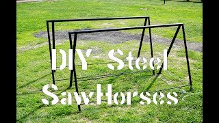 DIY Steel SawHorses [upl. by Fabiola]