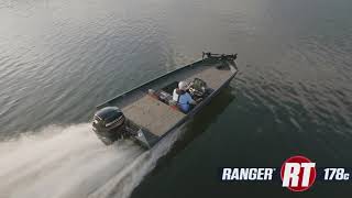 Ranger Aluminum RT178C OnWater Footage [upl. by Rosalyn921]