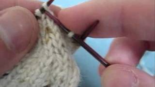 Picking up heel flap stitches 22 [upl. by Neeneg849]