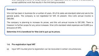 Chapter 24 Value Added Tax – VAT part 1  ACCA TXUK Taxation FA 2023 [upl. by Nylrac392]