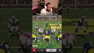 Never Do A Michigan RTG 😔 cfb collegefootball25 collegefootball [upl. by Iover]