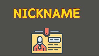 What Does NICKNAME Means  Meanings And Definitions With Example in ENGLISH [upl. by Kcirdnekel]