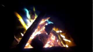 Using Copper II Chloride CuCl2 to Color Campfires [upl. by Gotthelf429]