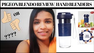 Pigeon portable hand blender Blendo review Discounted Price review gadgets [upl. by Ttelracs]