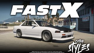 Fast X Custom Styles  GTA Online Part 2 [upl. by Eppesiug]