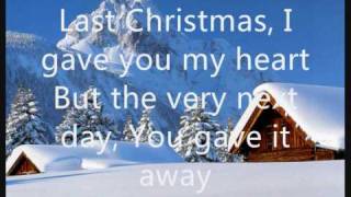 Wham  Last Christmas lyrics on screen [upl. by Fabrice]