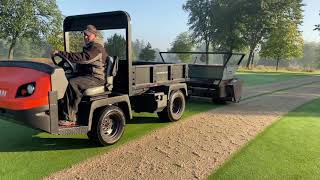 PCC Greens Aerification  September 2021 [upl. by Eduino]