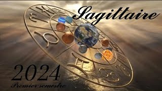 ♐Sagittaire 2024 🗝️1er semestre🗝️ [upl. by Richma]